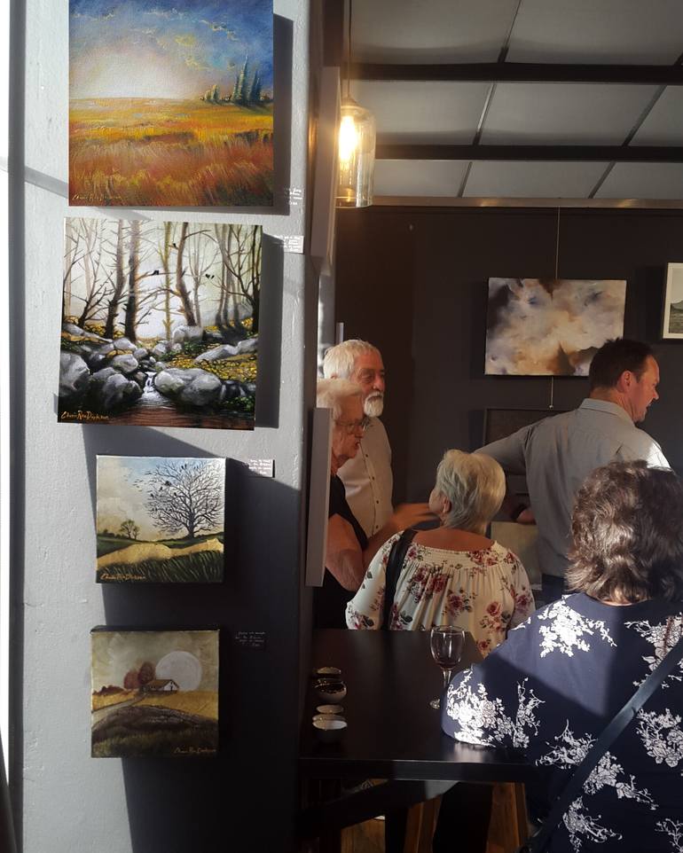 Original Expressionism Landscape Painting by Cherie Roe Dirksen