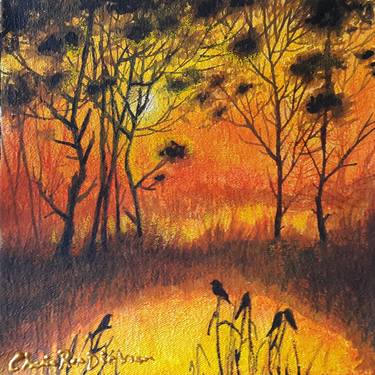 Original Realism Landscape Painting by Cherie Roe Dirksen