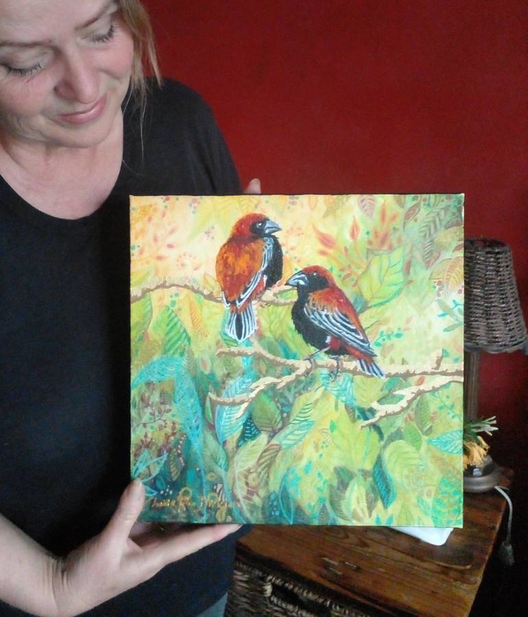 Original Realism Animal Painting by Cherie Roe Dirksen