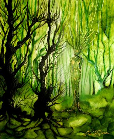 Print of Tree Paintings by Cherie Roe Dirksen