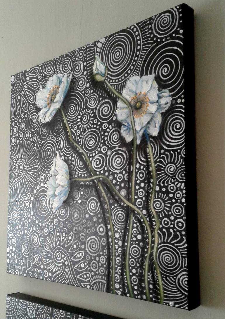 Original Floral Painting by Cherie Roe Dirksen