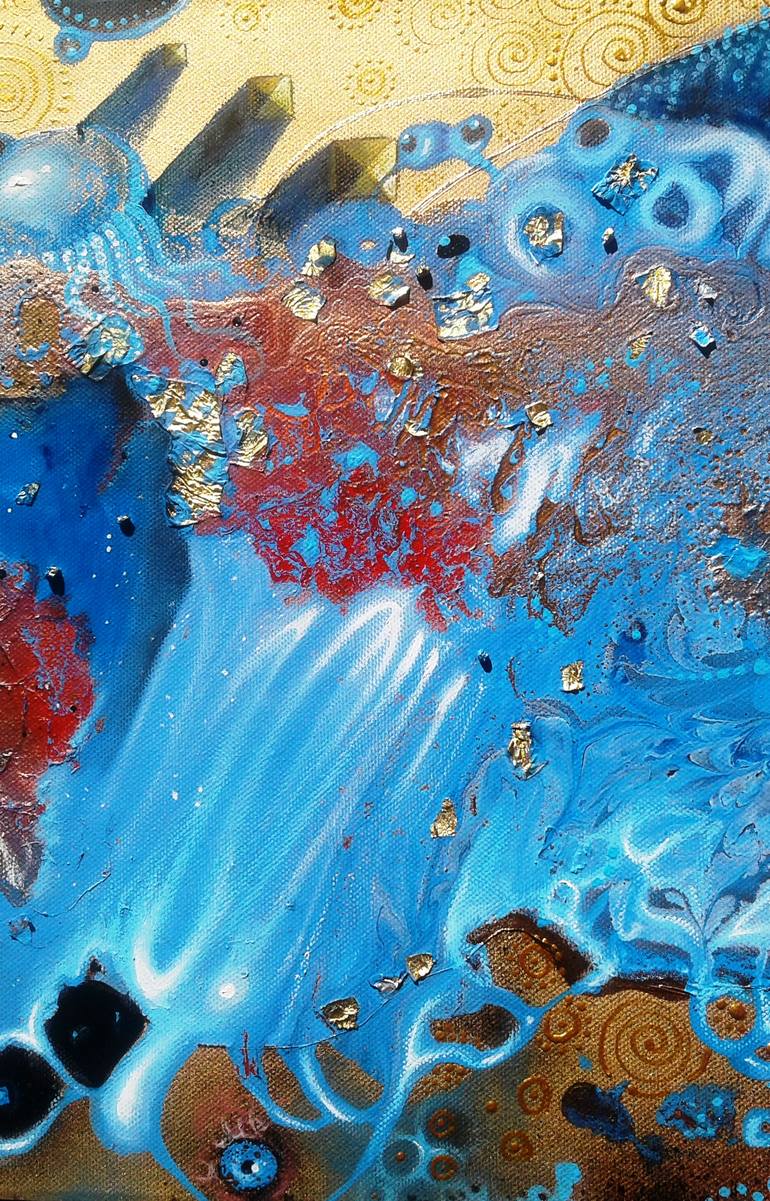 Original Abstract Expressionism Abstract Painting by Cherie Roe Dirksen