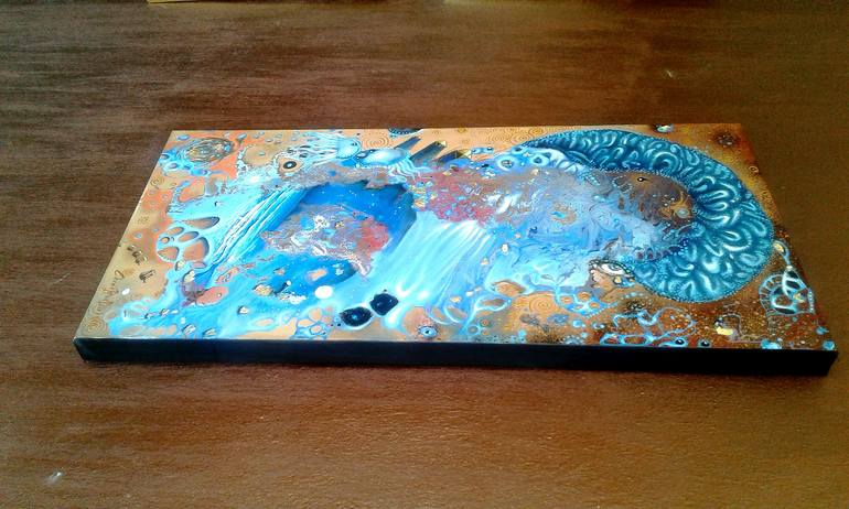 Original Abstract Expressionism Abstract Painting by Cherie Roe Dirksen