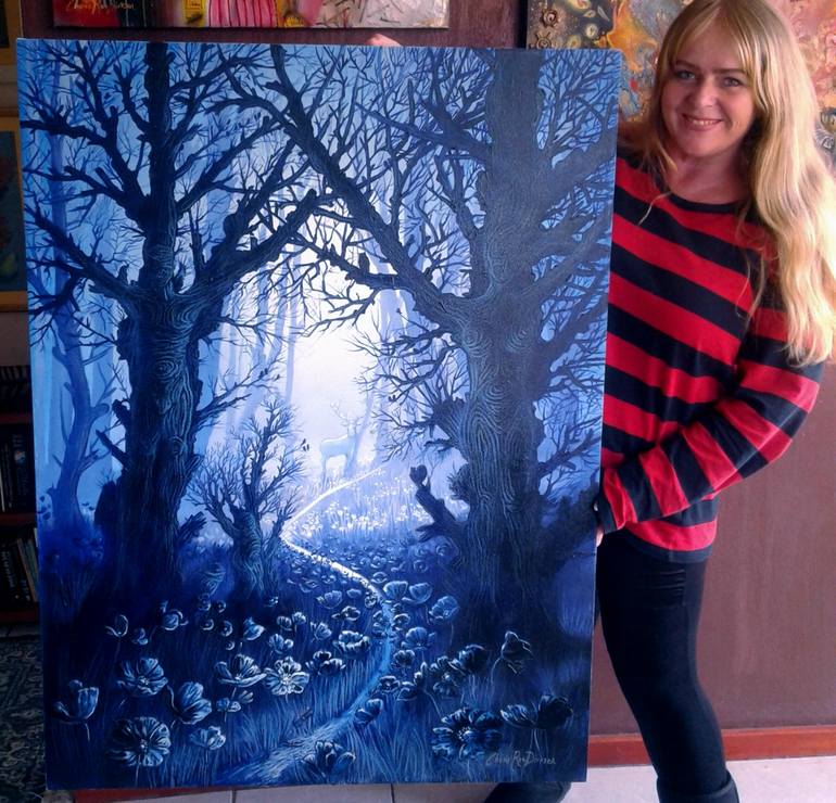 Original Other Fantasy Painting by Cherie Roe Dirksen