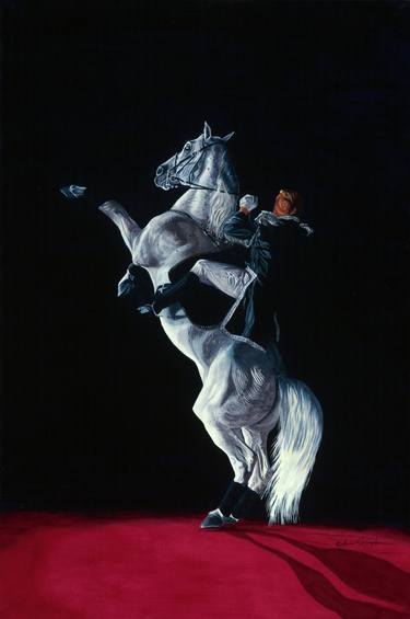 Original Realism Horse Paintings by Lana Tyler