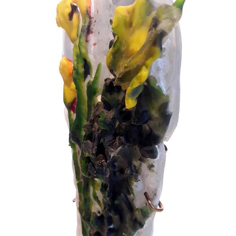 Original Modernism Floral Sculpture by Gamze Haberal