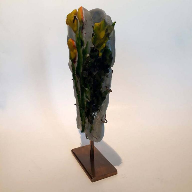 Original Floral Sculpture by Gamze Haberal