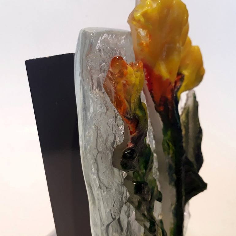 Original Floral Sculpture by Gamze Haberal