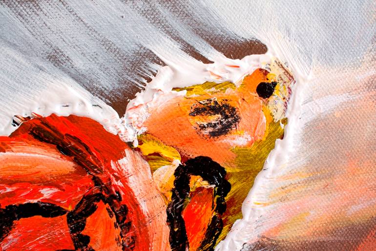 Original Abstract Animal Painting by Nikola Jankovic