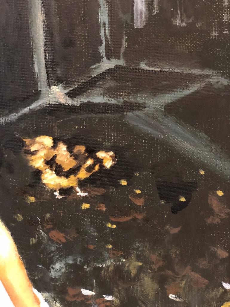 Original Impressionism Erotic Painting by Iryna Oliinyk