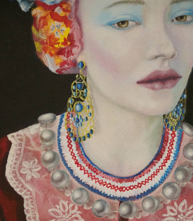 Original Women Painting by Iryna Oliinyk