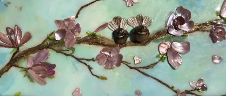 Original Modernism Floral Painting by Svetlana Spectra