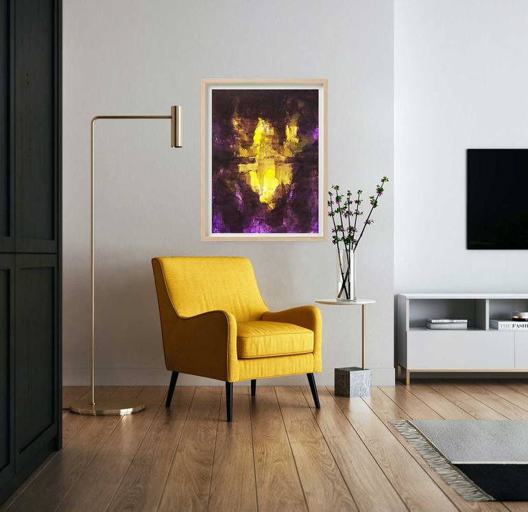 Original Contemporary Abstract Painting by Ameet Pai