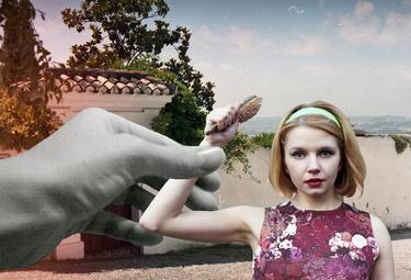 Original Pop Art People Collage by Katerina Bodrunova