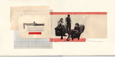 Original Dada Home Collage by Rhed Fawell