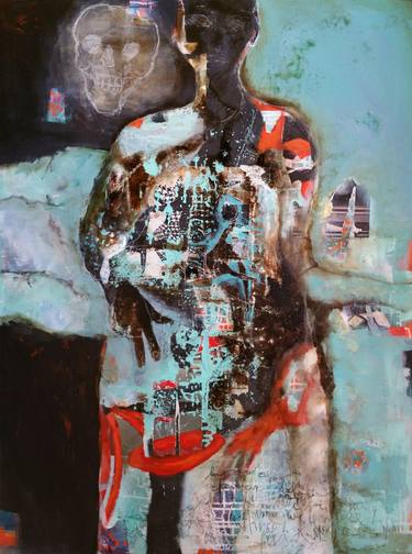 Original Expressionism Portrait Paintings by Maria Vinuesa