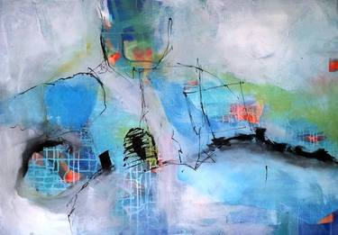 Original Abstract Expressionism Abstract Paintings by Maria Vinuesa