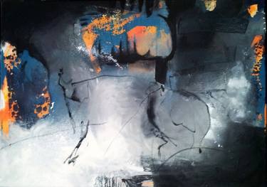 Original Abstract Expressionism Abstract Paintings by Maria Vinuesa