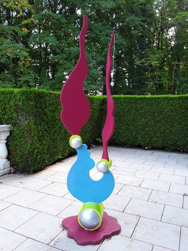 Original Abstract Sculpture by kingsley james