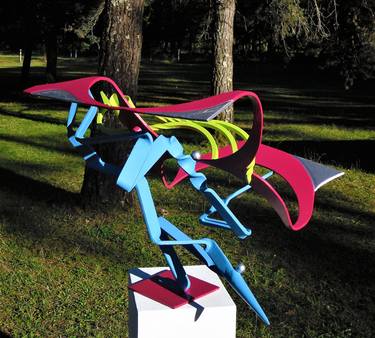 Original Abstract Sculpture by kingsley james