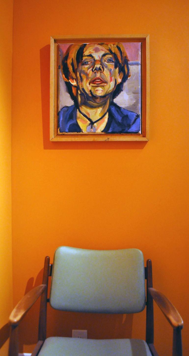 Original Expressionism People Painting by Sarah Paulsen