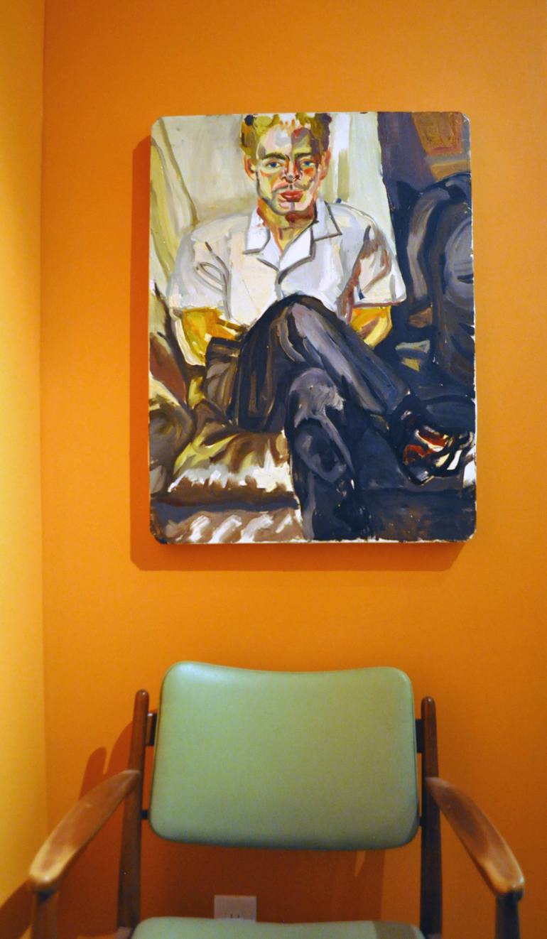 Original Expressionism People Painting by Sarah Paulsen
