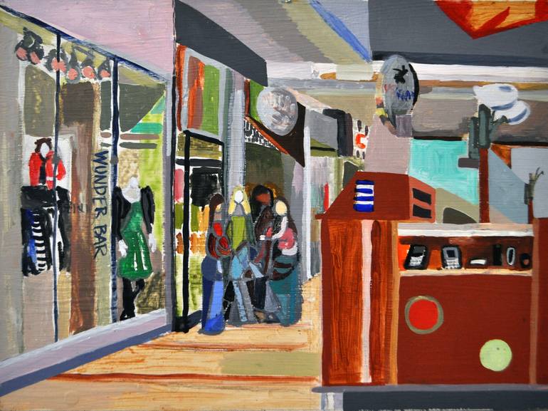 The Mall Painting by Sarah Paulsen Saatchi Art