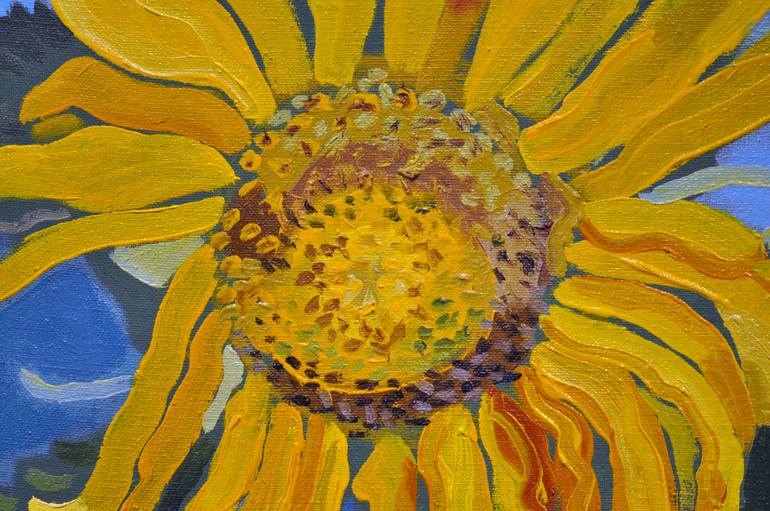 Original Impressionism Floral Painting by Sarah Paulsen
