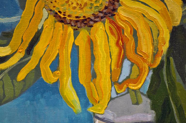 Original Impressionism Floral Painting by Sarah Paulsen