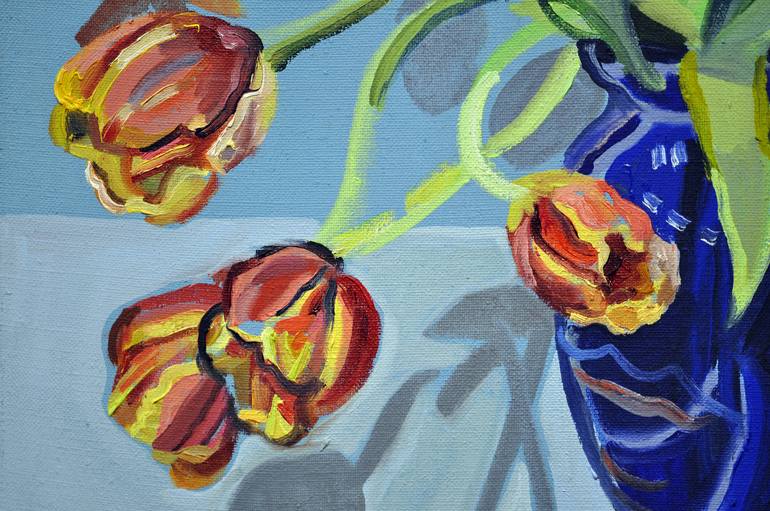 Original Fine Art Floral Painting by Sarah Paulsen