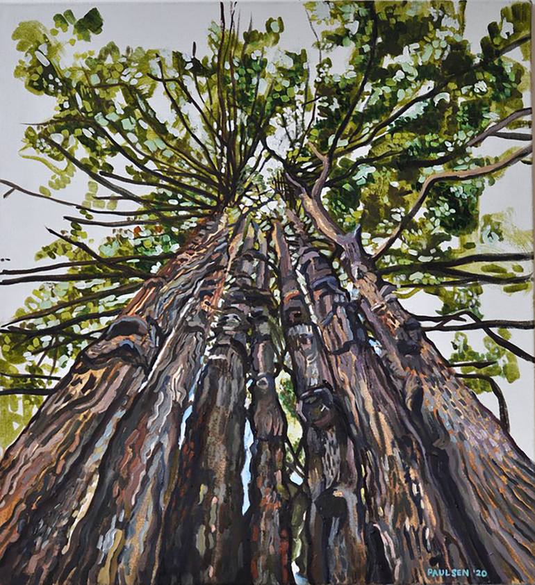 Original Expressionism Nature Painting by Sarah Paulsen