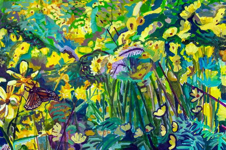 Original Expressionism Landscape Painting by Sarah Paulsen