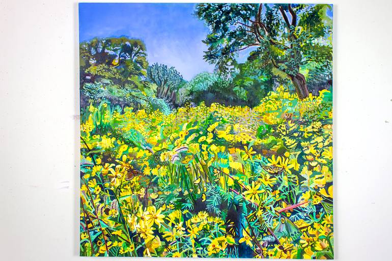 Original Expressionism Landscape Painting by Sarah Paulsen