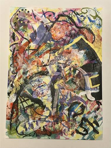 Print of Abstract Expressionism Abstract Paintings by Jax WM