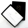Shipping example - the watercolor is send in a black paper box with golden logo