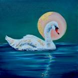 Golden Power : Swan Lake by Alexandra Telgmann