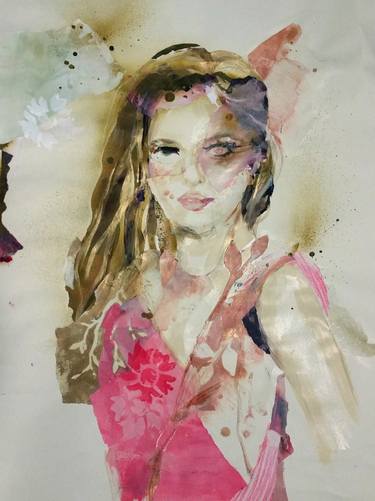 Print of Figurative Fashion Paintings by Genevieve Kelly