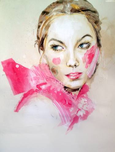 Print of Fine Art Fashion Paintings by Genevieve Kelly