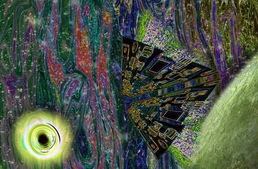 Original Conceptual Fantasy Mixed Media by Bhoomesh Tak