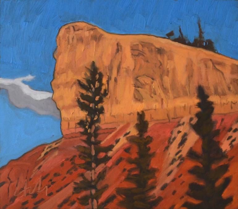Original Abstract Landscape Painting by Scott Hale