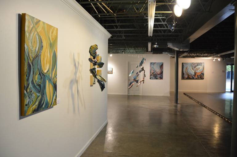 Original Abstract Expressionism Abstract Painting by Dirk Guidry