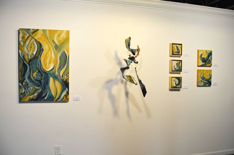 Original Abstract Expressionism Abstract Painting by Dirk Guidry