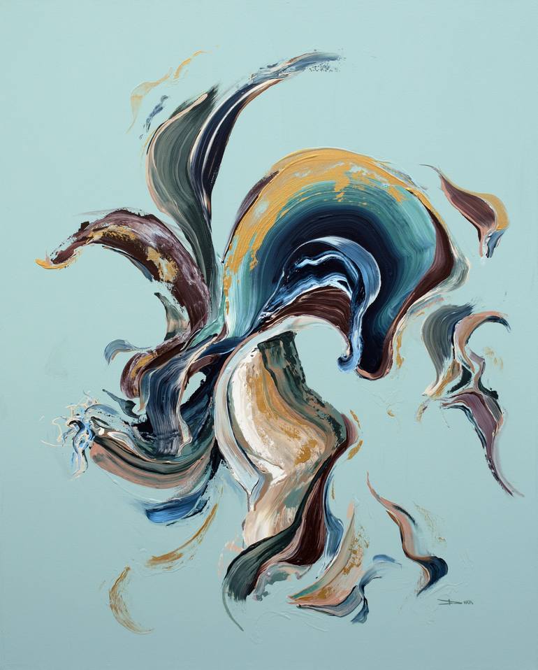 Flux #25 Painting by Dirk Guidry | Saatchi Art