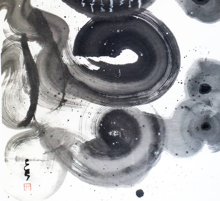 Original Calligraphy Painting by Maomeii Be