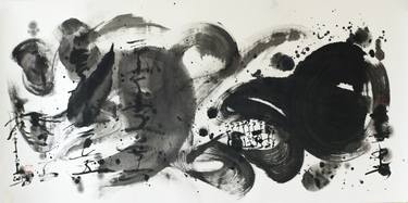 Original Abstract Calligraphy Drawings by Maomeii Be