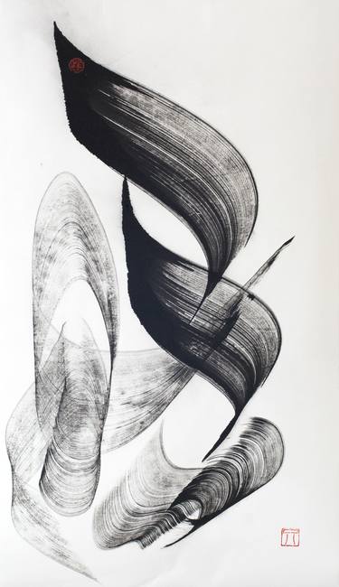 Original Art Deco Abstract Drawings by Maomeii Be