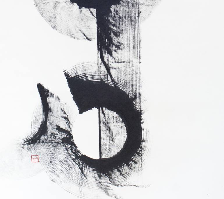 Original Art Deco Abstract Drawing by Maomeii Be