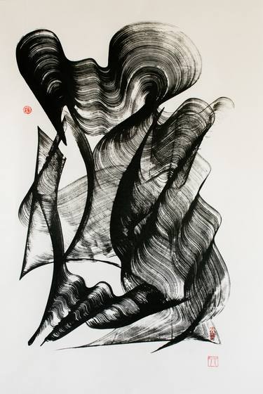 Original Abstract Drawings by Maomeii Be