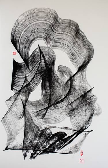 Original Abstract Drawings by Maomeii Be