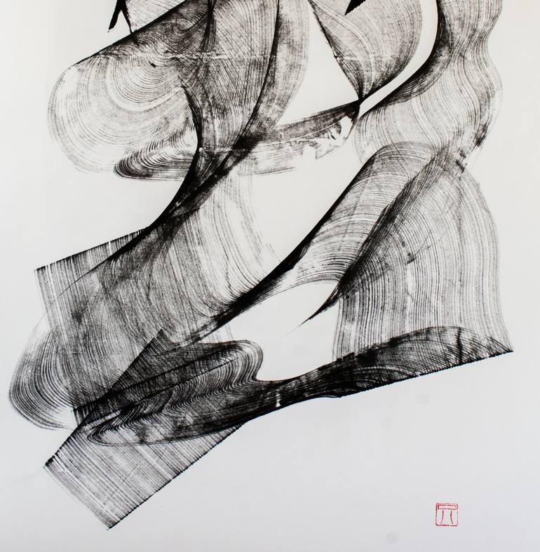 Original Abstract Drawing by Maomeii Be